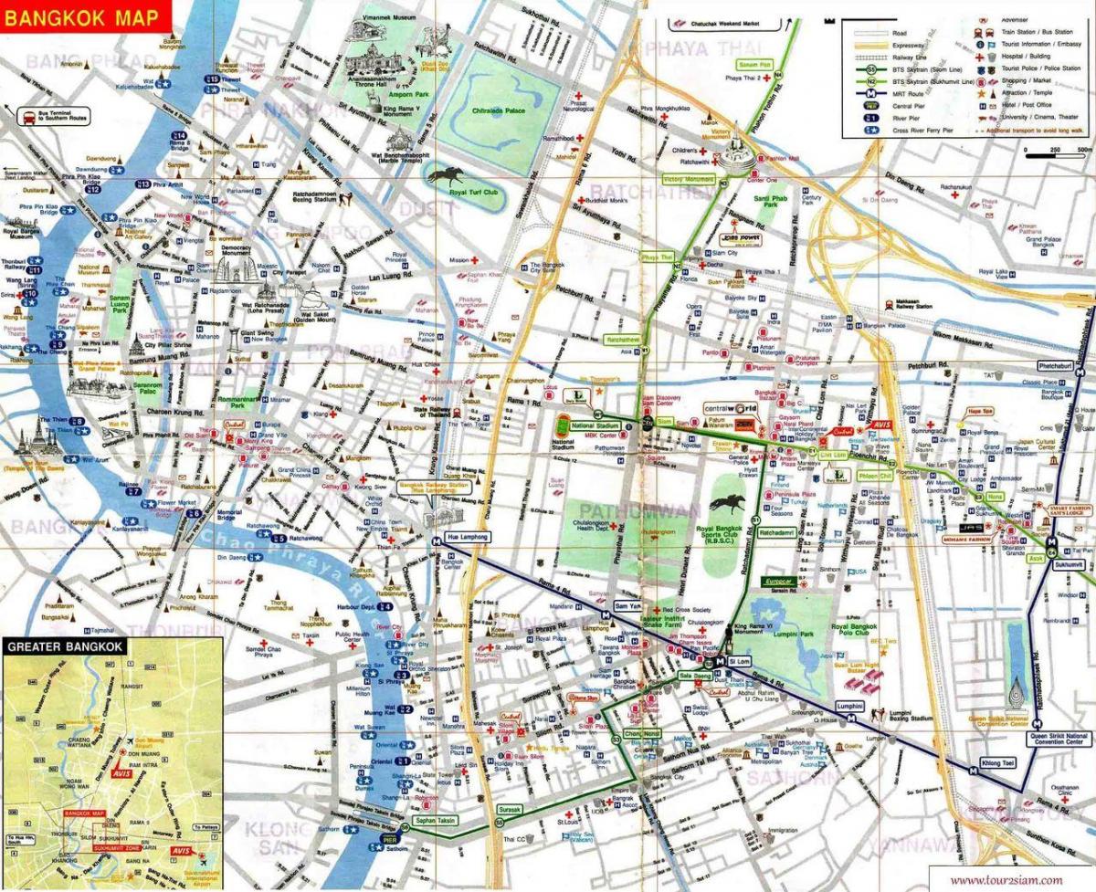 mappa di mbk bangkok
